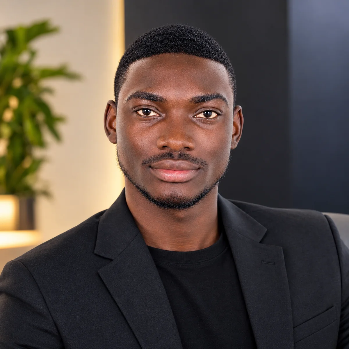 Professional portrait of Francis Owusu